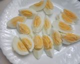 A picture of step 5 of Hard boiled eggs salad.