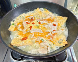 酒釀麻油九層塔蛋酒(簡單料理)的食譜步驟12照片