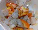 Foto langkah ke 3 dari resep Nasi Kucing Peda Telur & Udang (Dua Varian).