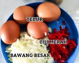 Gambar langkah 1 resipi Roti Bakar Serunding Daging.