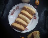 A picture of step 8 of Milky Tea cake.