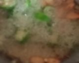 A picture of step 4 of Singaporean rice.