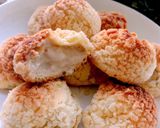 Hình bước làm 8 của món Bánh su kem vỏ giòn nhân trà sữa - Choux au craquelin