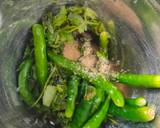 Coriander chutney recipe step 1 photo