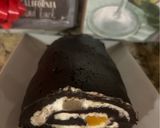 A picture of step 4 of Chocolate Fruit Roll Cake.