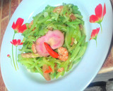 Foto langkah ke 5 dari resep Tumis Labu Siam.