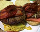 Foto del paso 2 de la receta: Hamburguesa con tocino