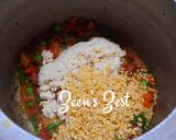 A picture of step 3 of Broken Wheat Bisi bele Bhaat under 30 minutes.