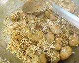 A picture of step 5 of Soya chunks pulao.