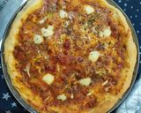 Foto langkah ke 7 dari resep No Knead Pizza [Source: Tintin Rayner].