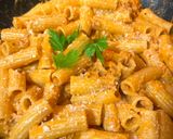Foto del paso 8 de la receta: Pasta cremosa con atún y tomate
