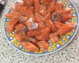 Foto del paso 1 de la receta Salmón guisado con patatas 😋