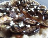 Foto del paso 15 de la receta: Pizza de berenjenas con melao de panela a la sartén!!!🤔🍆🧀🍕🍯🍆🧀🍕