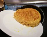 Foto del paso 9 de la receta Frittata de espaguetis 🍝