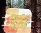 A picture of step 4 of Chicken Tikka Sticks.