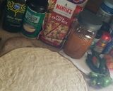A picture of step 3 of Homemade Stuffed Crust Pizza.