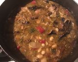 A picture of step 2 of California Farm Pulled Pork Cassoulet Dinner.