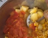 A picture of step 9 of Corn Ragda Pakwaan.