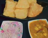 लूचई और आलू की सब्जी (luchai aur aloo ki sabzi recipe in Hindi) रेसिपी चरण 6 फोटो