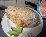 Foto del paso 4 de la receta: Redondo de pavo relleno en salsa