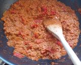 Une image de l'étape 4 de Pâtes bolognaise maison.