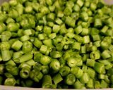 A picture of step 1 of French Beans Peanuts Coconut Nutty & Crunchy Curry.