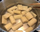 Hình bước làm 1 của món Tàu hủ kho măng và nấm - cthuc chị Liên Gòm