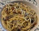 Foto del paso 6 de la receta: Espaguetis con Berenjena Asada, Guanciale y Queso Azul !!!!