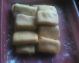Foto langkah ke 6 dari resep Bakpia kotak isi ubi oranye.
