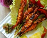 Foto langkah ke 6 dari resep Udang Bakar Saos Madu.