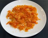 A picture of step 2 of Sweet Grapefruit Peel.