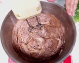 Foto langkah ke 6 dari resep BROWNIES CHEESECAKE CAKE KUKUS | Moist, Nyokelat, Nyuss.