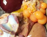 Hình bước làm 1 của món Lòng gà/vịt/ngan xào hoa thiên lý
