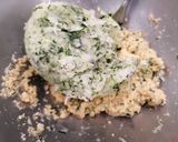 Une image de l'étape 3 de Boulette de courgette au parmesan.