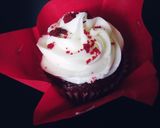 A picture of step 4 of Red Velvet Cupcakes.