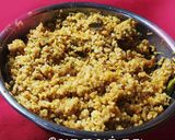 A picture of step 3 of Kodo millet uppuma.