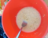 A picture of step 1 of Oat omelette for kids lunch.