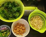 Foto langkah ke 1 dari resep Tumis daun melinjo ikan jambal.