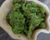 A picture of step 6 of Mater ki puri.