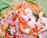 Hình bước làm 2 của món Gỏi đu đủ tôm thịt