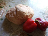 Pan de masa de morrón