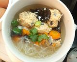 Foto langkah ke 5 dari resep Sup Bakso Lohoa Tanpa Tepung.