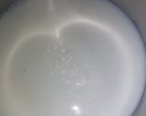 A picture of step 1 of Masala chai.
