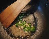 A picture of step 1 of Farali Aaloo Peanut Curry 😋.