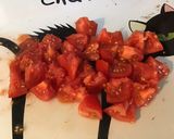 Une image de l'étape 4 de Filets de dorade croustillants (tomates,herbes du maquis et chapelure de légumes).