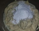 A picture of step 6 of Nankhatai.