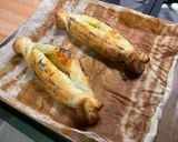 Une image de l'étape 8 de Feuilletés de knackis au pesto d'ail des ours, parmesan et pavot bleu.