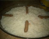 صورة لخطوة 2 من وصفة ارز بالخضر والشمبينيو والمرڨاز 🍵