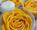 Foto langkah ke 8 dari resep (655) Ketan Mangga (Mango Sticky Rice).