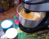 Foto del paso 1 de la receta: TORTA DE 🩷BODAS 💖DE MYRIAM Y MARCELO 22/02/2025💜💙💛